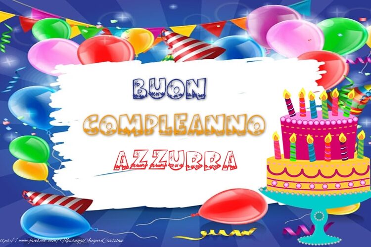 compleanno azzurra