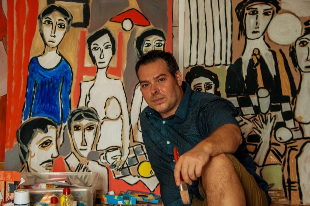 Tele e tavole, disegno e pittura: l'arte di Umberto Di Cicco - VIDEO 19 index 1
