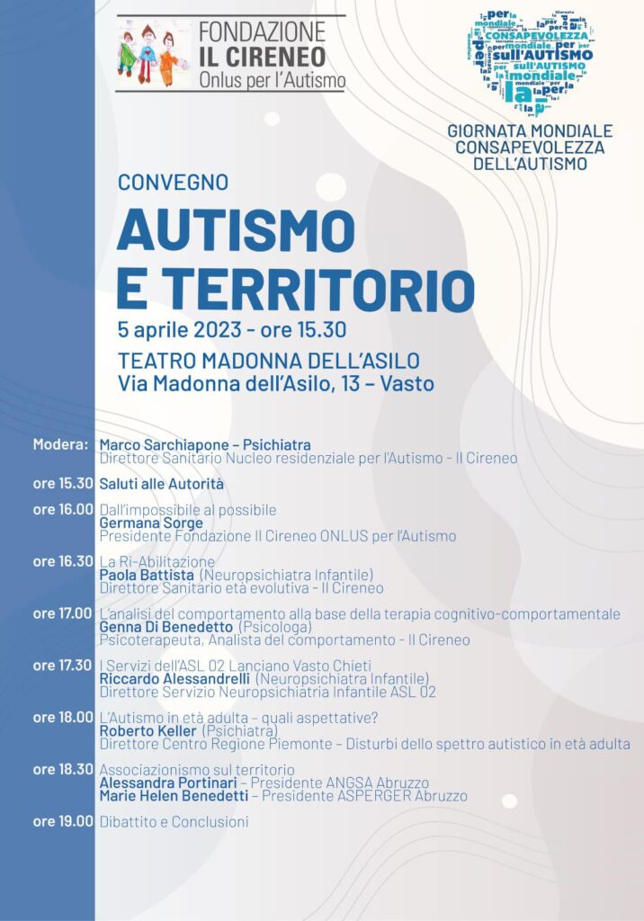 Tre eventi in occasione della giornata mondiale sulla consapevolezza dell'autismo 4 337524078 608023377511040 7066967508399905809 n