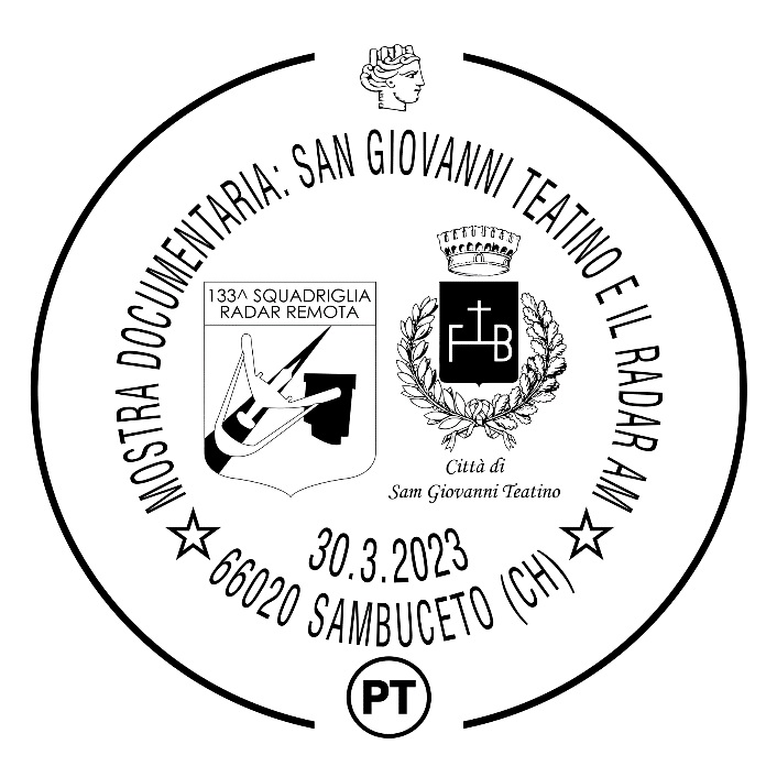 Servizio filatelico temporaneo e speciale di Poste Italiane 2 annullo filatelico San Giovanni Teatino