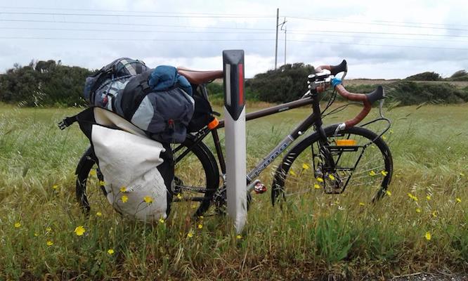 bicicletta al palo