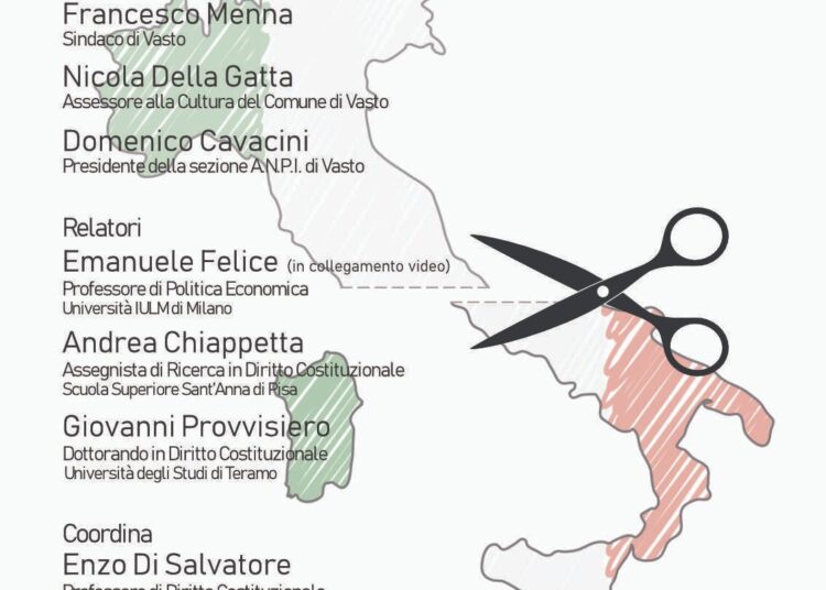 locandina autonomia differernziata