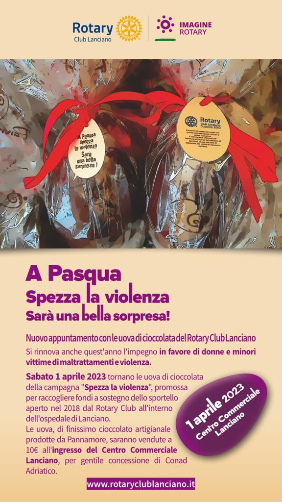 Spezza la violenza: acquista un uovo! 2 locandina spezza violenza 1