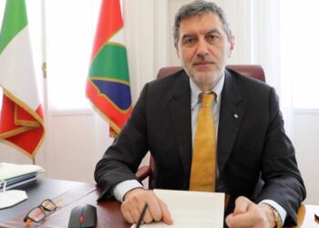 Il presidente della Regione Abruzzo, Marco Marsilio