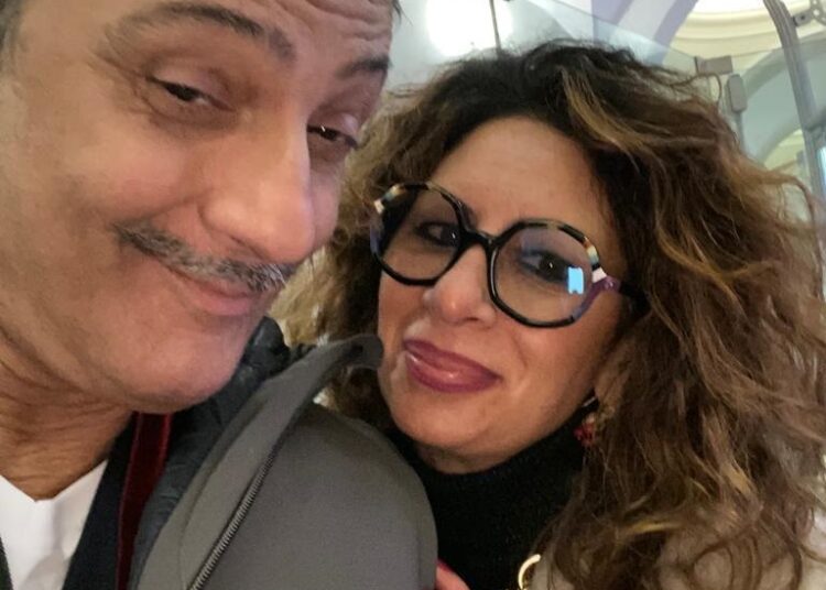 Fiorello e Ivana Sabatini