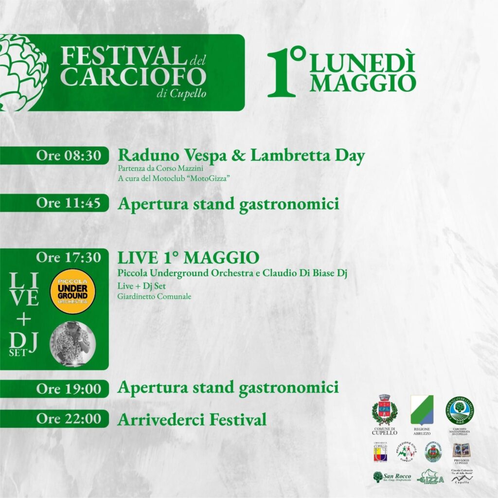Serie di eventi per il Festival del carciofo di Cupello 6 Image