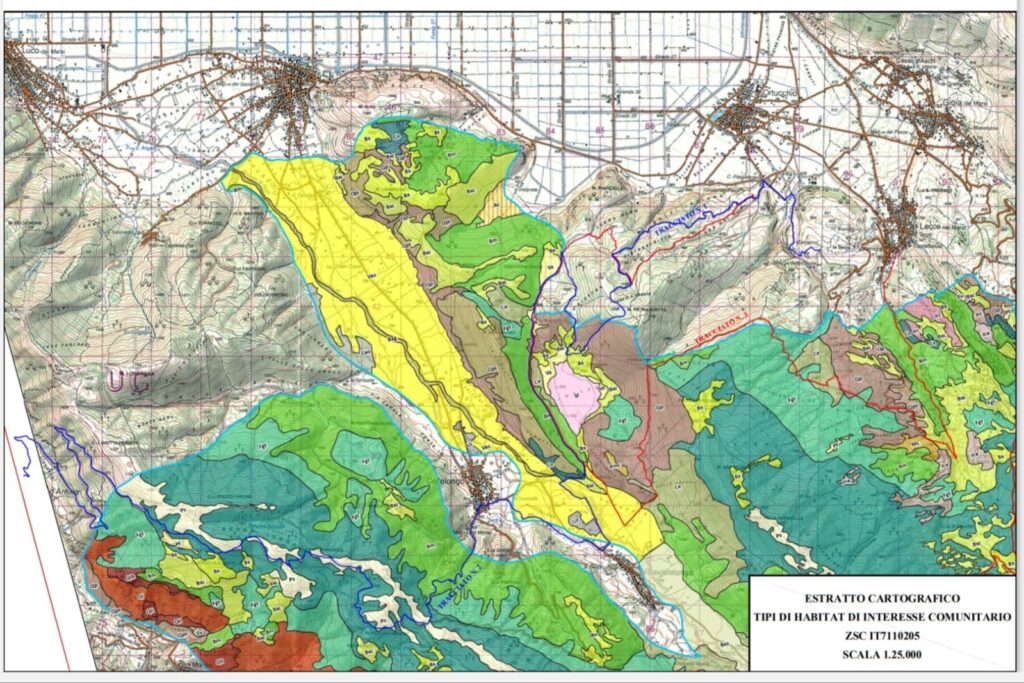 MappaPercorsoHabitat