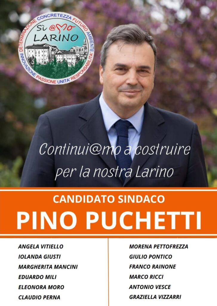 Si@mo Larino presenta candidati e programma elettorale 2023 2 siamo larino sindaco e candidati