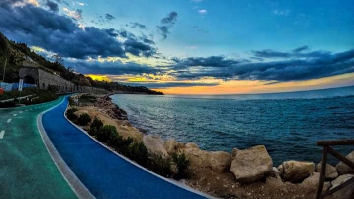 Un tratto della Via Verde-Costa dei trabocchi