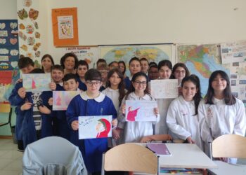 La classe 5A della scuola primaria Spataro di Vasto