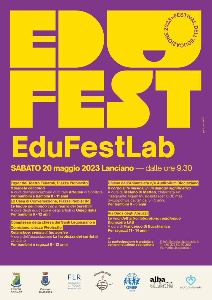 EduFest 2023: <strong>“Tu come me. Educazione all’altro e alle differenze”</strong> 4 EduLabFest programma