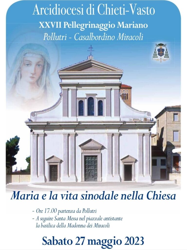 Sabato 27 maggio il XXVII Pellegrinaggio Mariano-Diocesano 2 locandina pellegrinaggio mariano