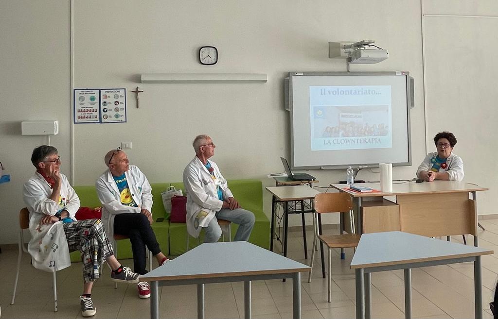 La Ricoclaun a colloquio con 23 studenti del Polo Liceale Pantini Pudente 2 24