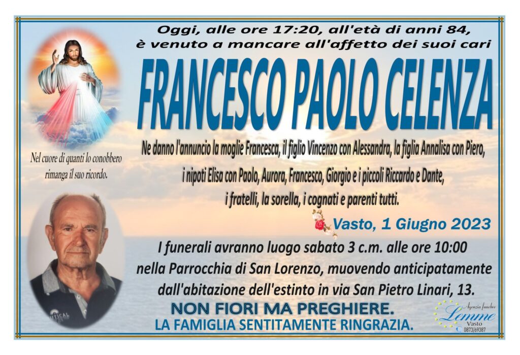 Francesco Paolo Celenza 1 CELENZA2023