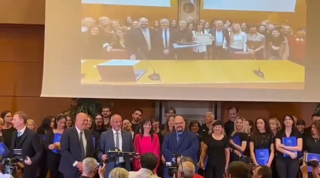Liborio Stuppia ufficialmente nuovo Rettore alla d'Annunzio 3 CERIMONIA STUPPIA