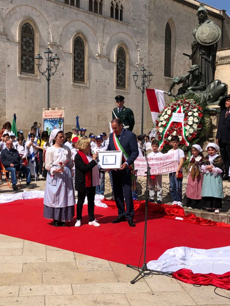 Fossacesia presente ad Altamura alla commemorazione dei Martiri per la Libertà del 1799 3 IMG 20230531 WA0051
