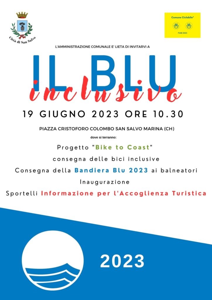 Domani tris di eventi con ''Il Blu inclusivo'' a San Salvo Marina 2 IMG 20230616 WA0011 1