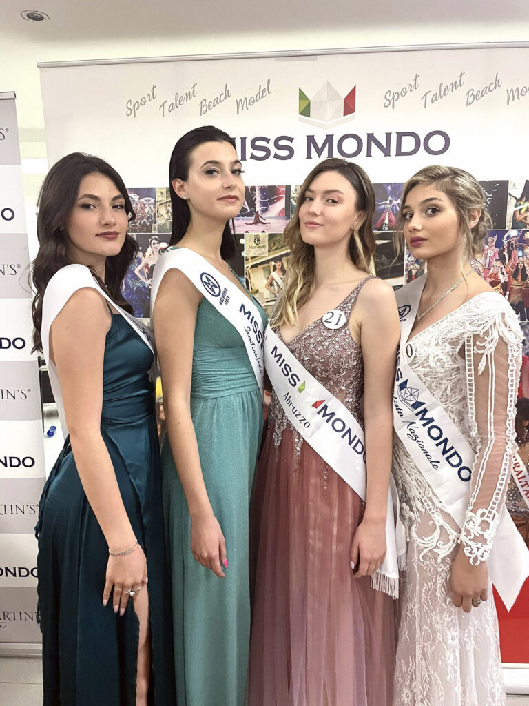Ortona con Cristina Yaremchuk a Miss Mondo 2023 2 Sta Fabiana Gargarella Valentina Morelli Cristina Yaremchuk Desiree Collini