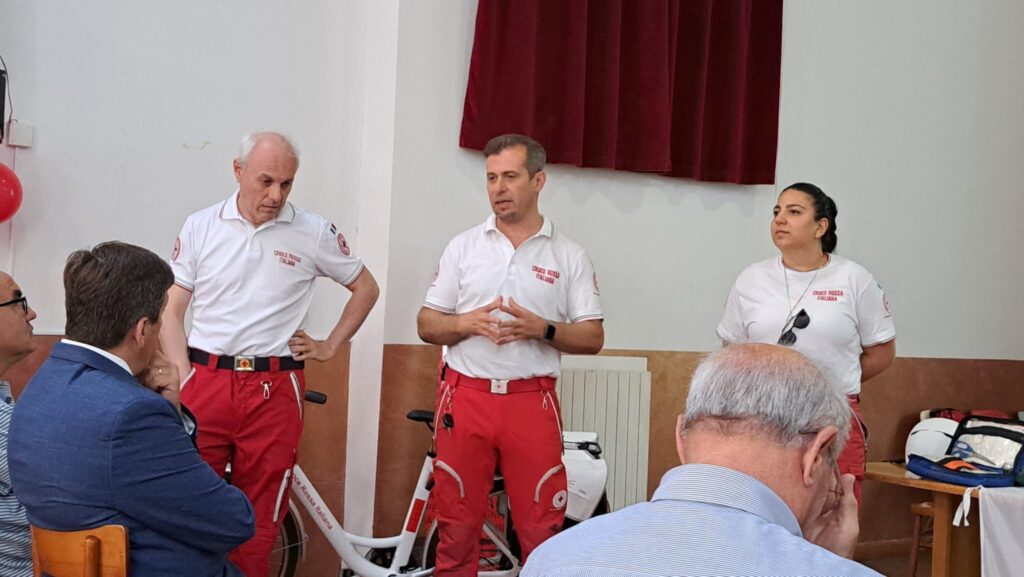 "Cri in bici", servizio di pronto intervento sulla Costa dei Trabocchi 3 WhatsApp Image 2023 06 17 at 19.57.01