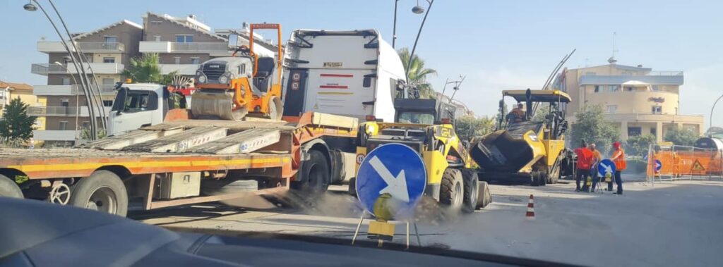 Torna percorribile la rotonda sulla Circonvallazione Histoniense 3 circonvallazione2