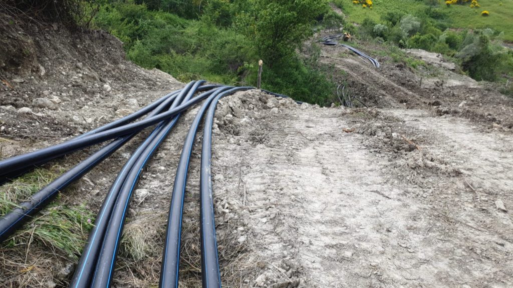 Emergenza frana a Roccaspinalveti, servizio idrico ripristinato 2 frana1