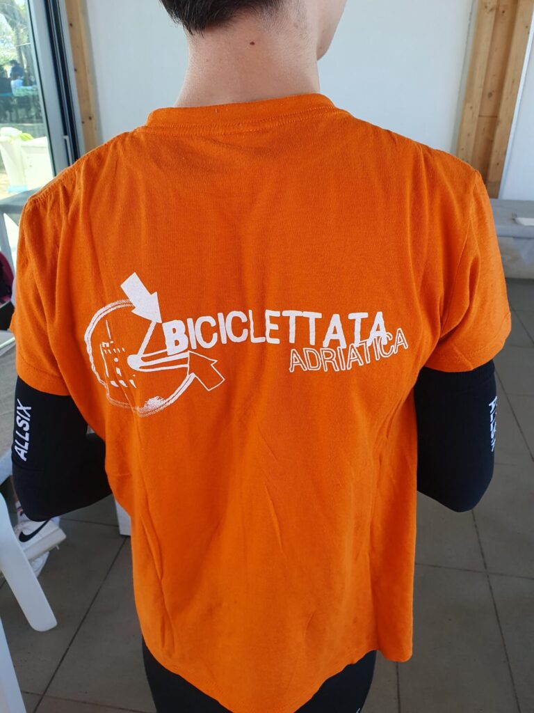 maglietta ciclovia