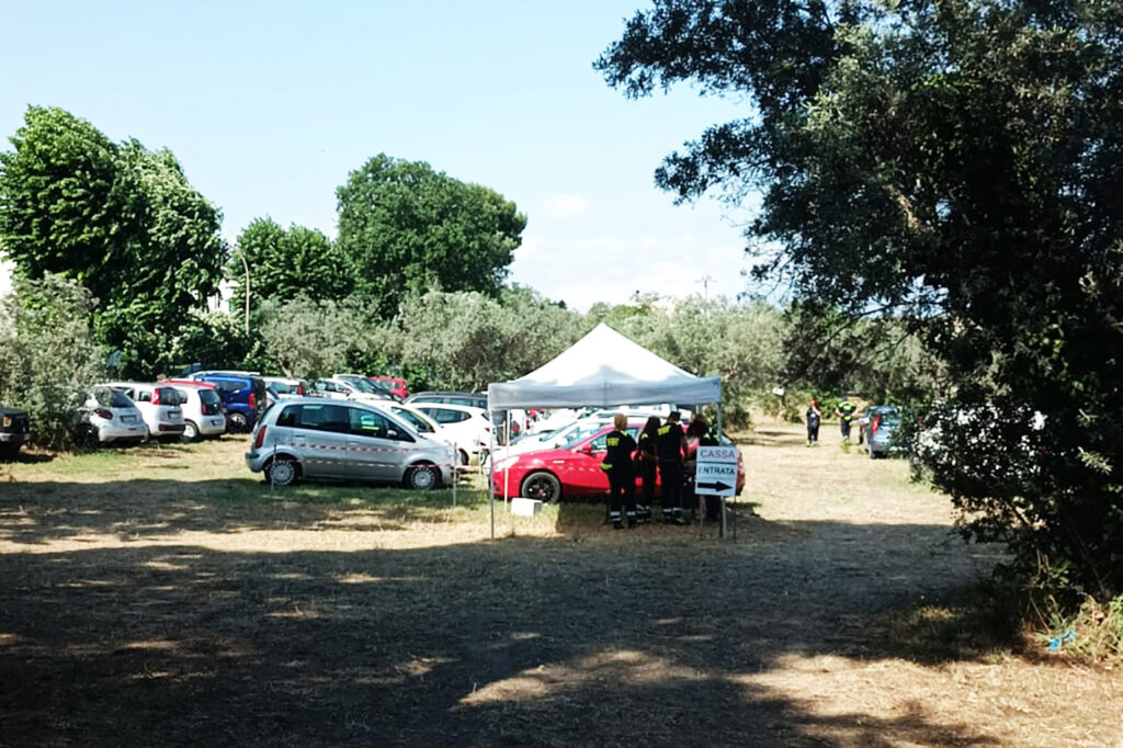 Il lavoro della protezione civile “Madonna dell’Assunta” 3 prot casal 1