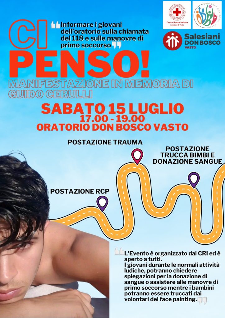 "Ci penso", terminato con successo l'evento in memoria di Guido Cerulli 2 Cri 3