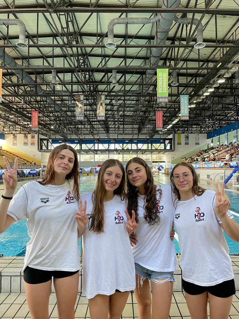 Record e Medaglie: l'H2O Sport trionfa ai Regionali di Nuoto Assoluti a Caserta 3 H20 Sport 1
