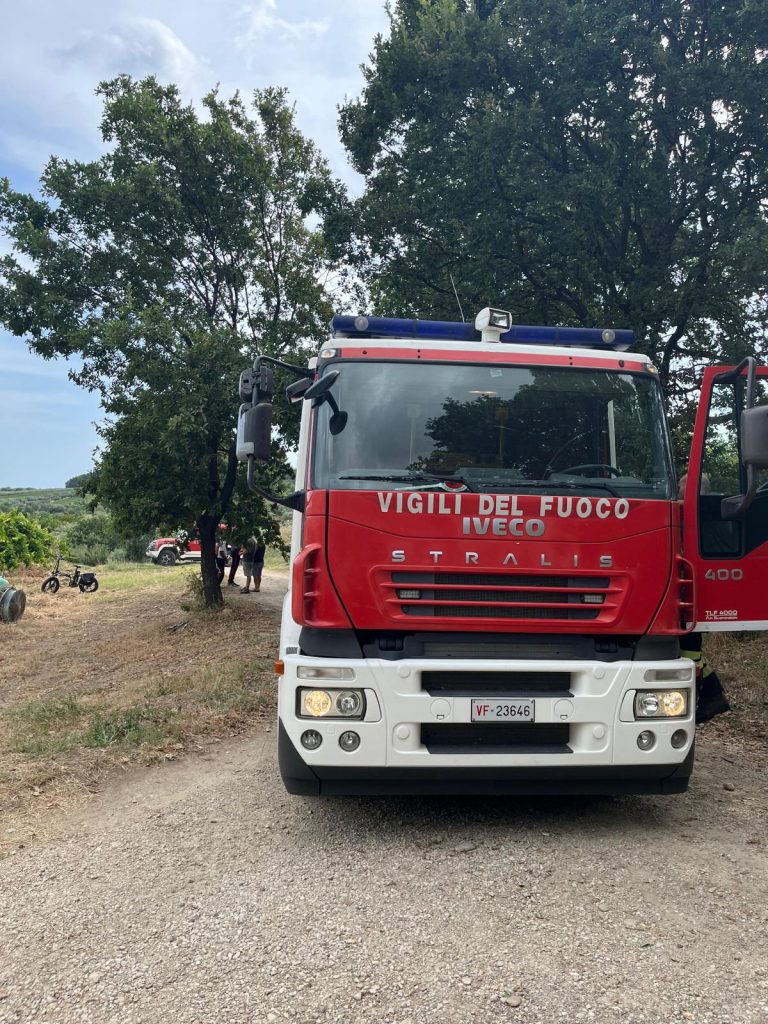 Pollutri, incidente agricolo in località Cerchi Grossi 2 Incidente Pollutri 3