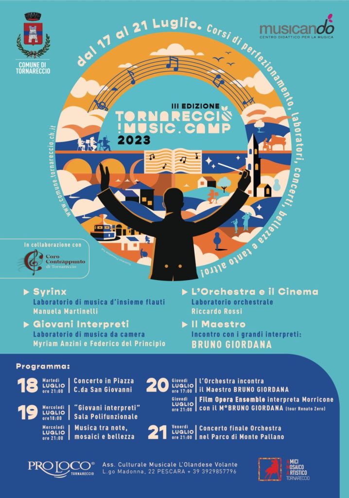 Terza edizione del Tornareccio Music Camp 3 Tornareccio Music Camp