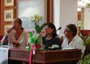 Da sinistra, Ilaria De Vanna, Lella e Pinuccio Fazio