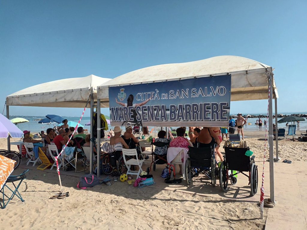 Stop barriere fisiche e culturali alla disabilità 6 mare senza barriere