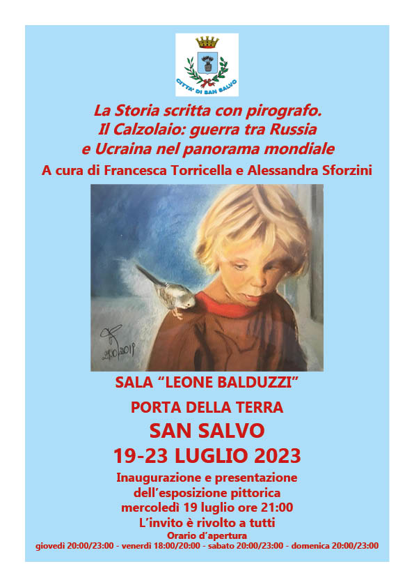 San Salvo: una mostra a cura di Francesca Torricella e Alessandra Sforzini 2 mostra torricella