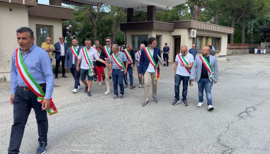 Sindaci dell'Alto Vastese uniti per dire "No" al nuovo orario di soccorso a Gissi 3 punto intervento2