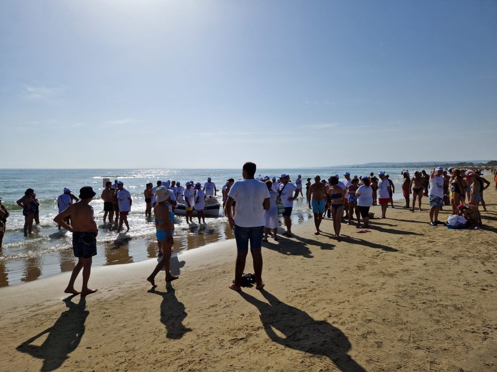 Rievocata la Sciabica a Vasto Marina 1 sciabica
