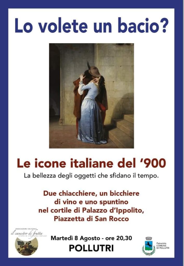 "Lo Volete un Bacio?" a Pollutri, storie di oggetti e cultura abruzzese 2 362283789 600988925555257 3343933392880961476 n