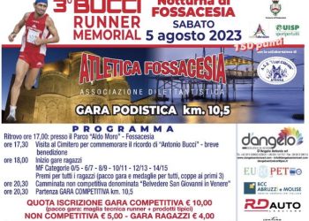 Bucci Runner Memorial 05082023 locandina e1691231089167