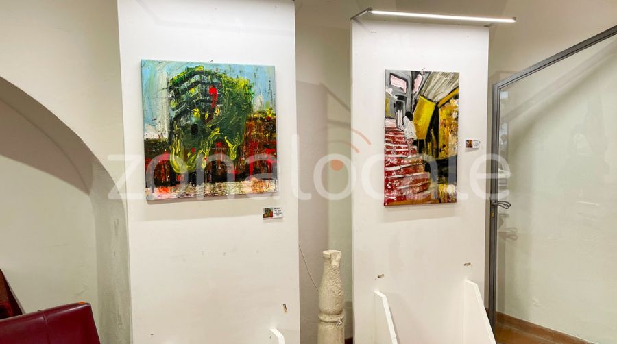 Fra tele in lino e cotone: "Distorsioni", una mostra di Davide Scutece 3 Distorsioni 4