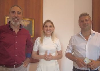 Da sinistra: Silvio Calice, Anna Bosco, Giampaolo Colletti