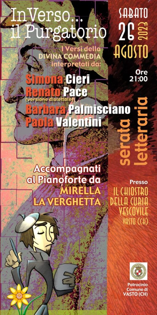 "InVerso il Purgatorio", in scena a Vasto la Divina Commedia di Dante 2 locandina dante