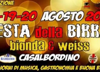 locandina festa della birra