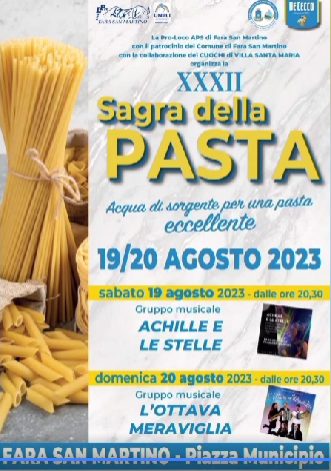 La 32° edizione della Sagra della Pasta 2 pasta de cecco