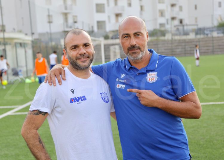 Michele Vino: «Unire le forze nel calcio giovanile per riportare in alto il nome di Vasto» 1 Andrea Madonna e Michele Vino