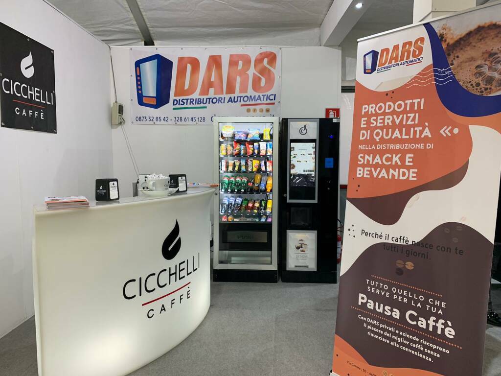 Una partnership perfetta: DARS Distributori Automatici e La Torrefazione Cicchelli Caffè 9 Dars 2