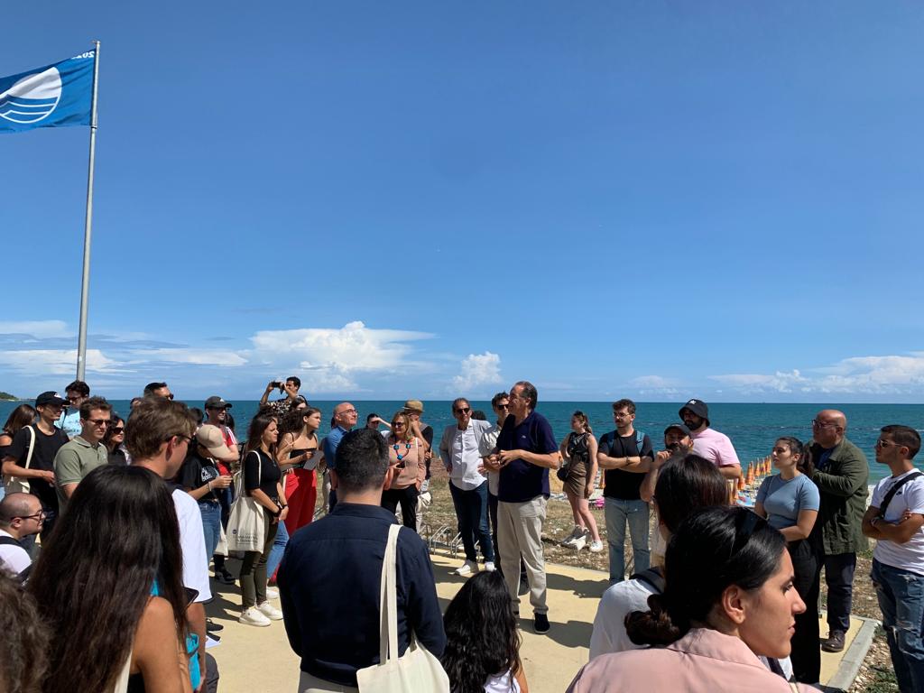 La costa di Fossacesia oggetto di studio e proposte degli studenti di Architettura di Pescara 4 IMG 20230830 WA0064