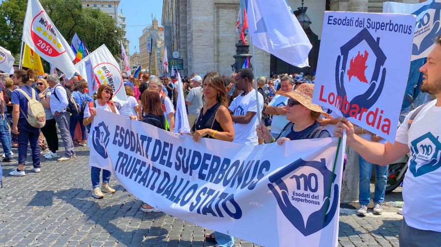 Esodati del Superbonus: domani la protesta davanti al Mef 2 Progetto senza titolo 2023 09 16T184029.978