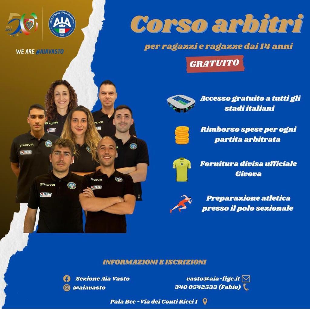Al via il corso per Arbitri di calcio 5 arbitri 3 1