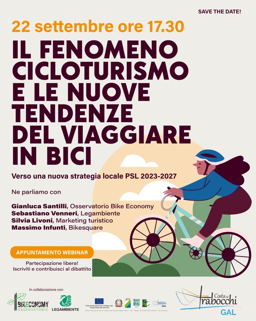 Webinair per il turismo a due ruote 2 cicloturismo Gal 1
