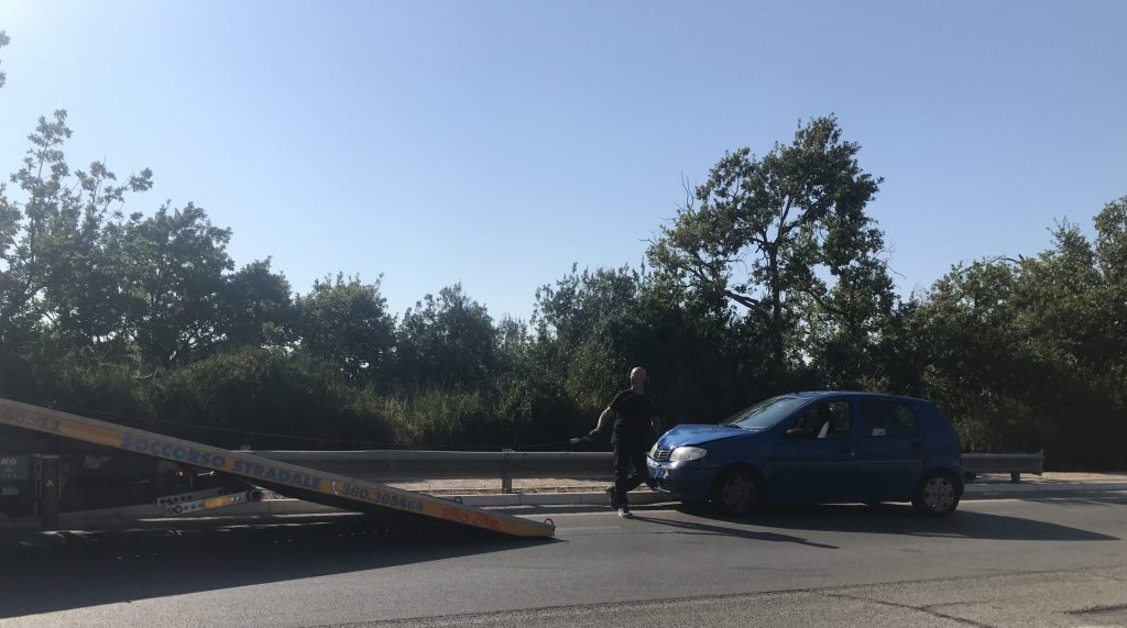 Incidente stradale sulla Circonvallazione Histoniense 2 circonvallazione 1
